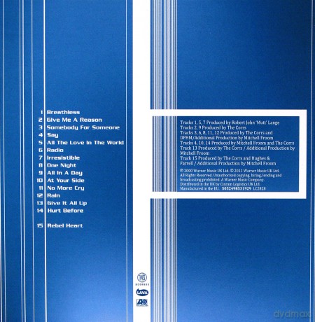 The Corrs: In Blue (Vinyl Replica) [CD]