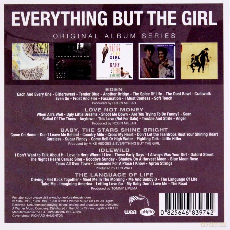 Everything But The Girl: Original Album Series BOX [5CD]