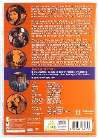 The Jensen Code The Complete Series [2DVD]