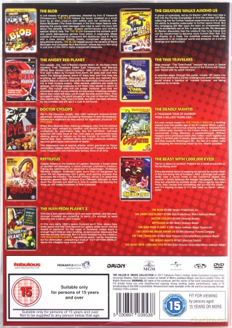 The Killer B Movie Collection [9DVD]