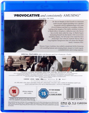 The Killing of a Sacred Deer (Zabicie świętego jelenia) [Blu-Ray]