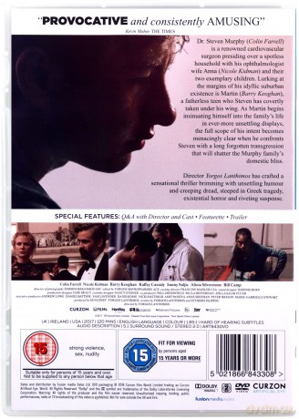 The Killing of a Sacred Deer [DVD]