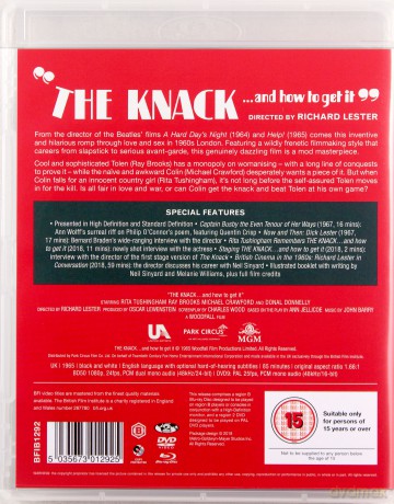 The Knack and How to Get It (Sposób na kobiety) [Blu-Ray]+[DVD]