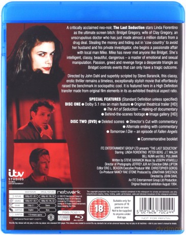 The Last Seduction (Ostatnie uwiedzenie) [Blu-Ray]+[DVD]