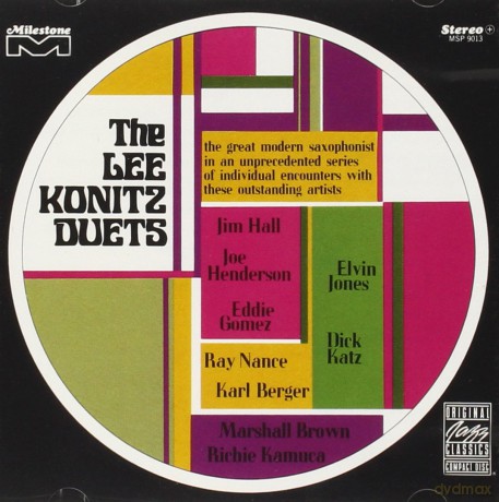 Lee Konitz: The Lee Konitz Duets [CD]
