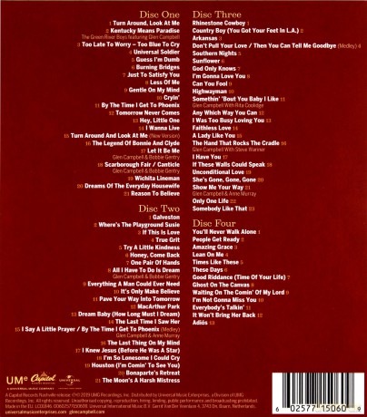 Glen Campbell: The Legacy 1961-2017 [4CD]