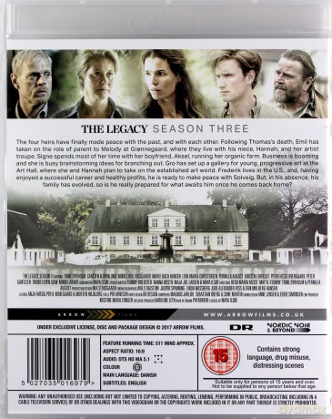 The Legacy Season 3 (Scheda) [2xBlu-Ray]