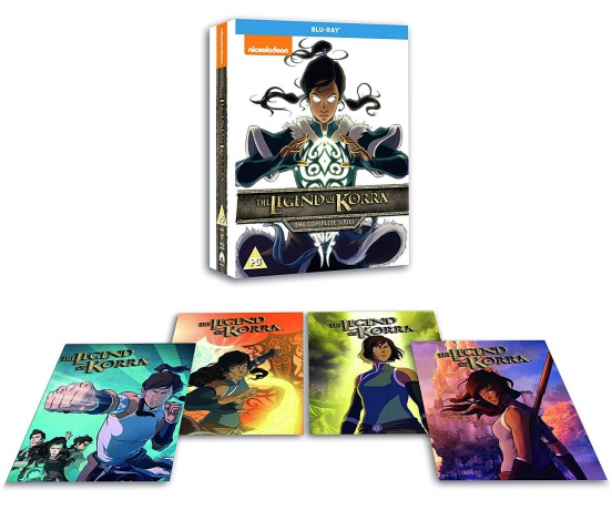 The Legend Of Korra: Season 1-4 (Legenda Korry) [8xBlu-Ray]