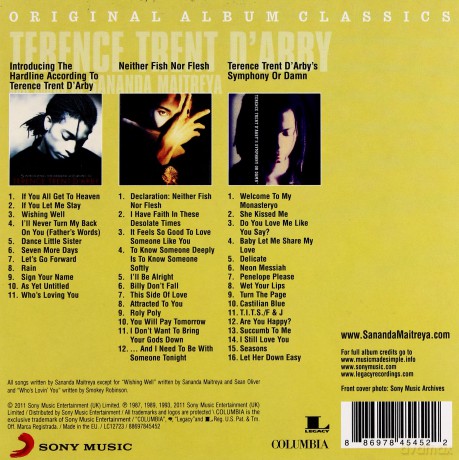 Terence Trent D'Arby: Original Album Classics [3CD]