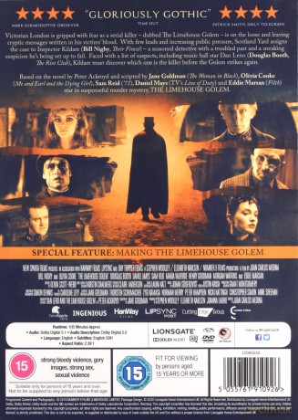 The Limehouse Golem (Golem z Limehouse) [DVD]