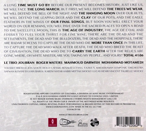 Le Trio Joubran: The Long March [CD]