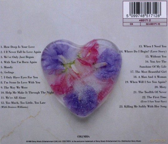 Johnny Mathis: The Love Songs [CD]