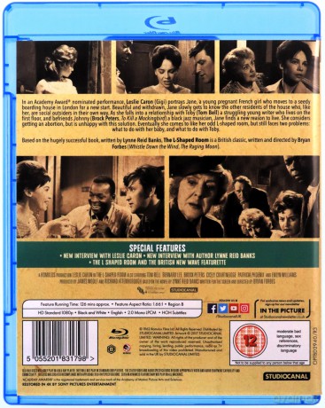 The L-Shaped Room (Pokój w kształcie L) [Blu-Ray]
