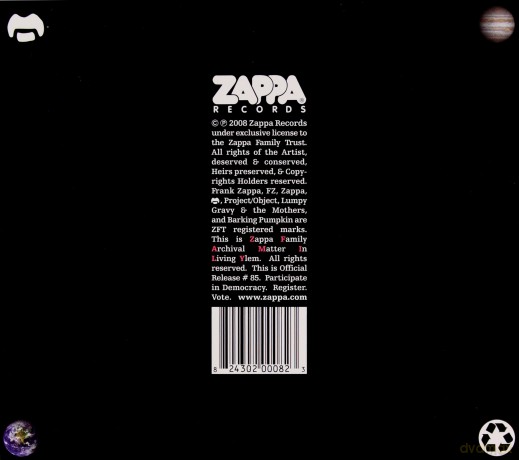 Frank Zappa: The Lumpy Money Projectobject [3CD]