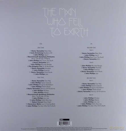 The Man Who Fell To Earth [4xWinyl]