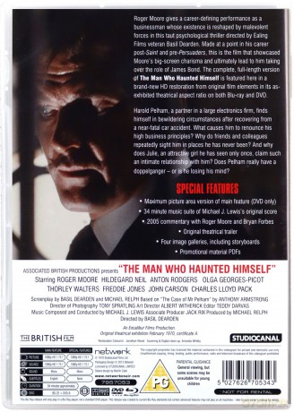 The Man Who Haunted Himself [Blu-Ray]+[DVD]