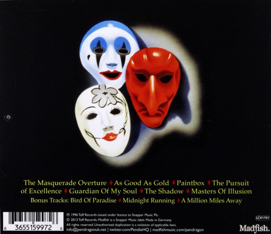 Pendragon: The Masquerade Overture [CD]