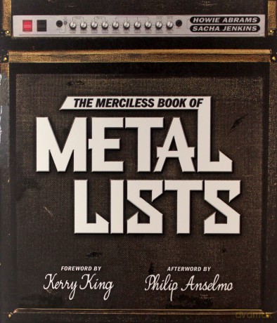 The Merciless Book Of Metal Lists [KSIĄŻKA]