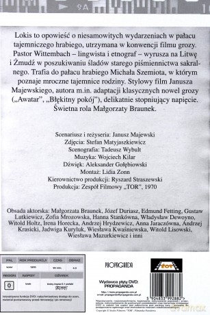 Lokis. Rękopis profesora Wittembacha [DVD]