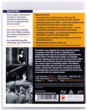 The Miraculous Virgin (Panna czarodziejka) [Blu-Ray]