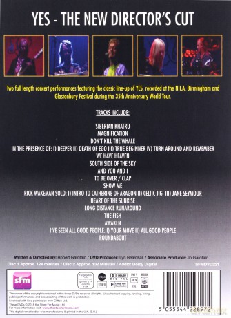 Yes: The New Directors Cut [DVD]