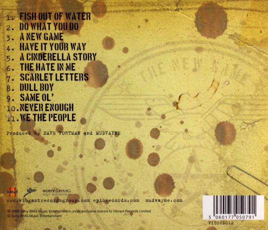 Mudvayne: The New Game [CD]