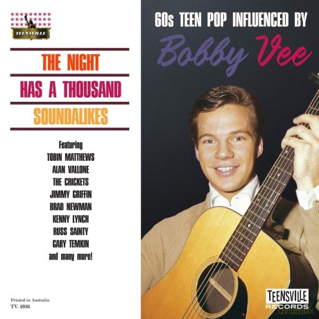 The Night Has A Thousand Soundalikes (60s Teen Pop Influenced By Bobby Vee) [CD]