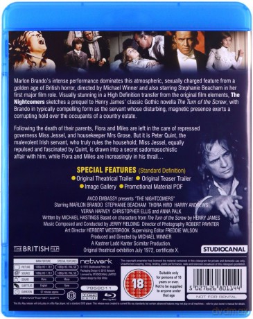 The Nightcomers (Koszmary) [Blu-Ray]