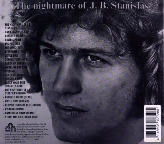 Nick Garrie: The Nightmare Of J.B. Stanislas [CD]