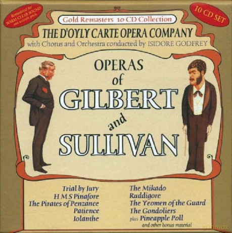 Doyle Carte Opera Company: The Operas Of Gilbert And Sullivan [10CD]