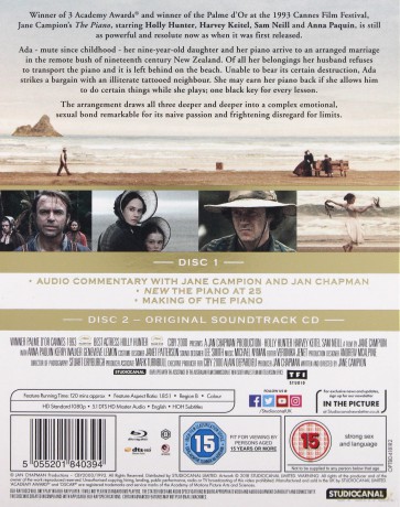 The Piano (Fortepian) [Blu-Ray]+[CD]