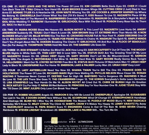 The Power Of Love - Ultimate Soft Rock [5CD]