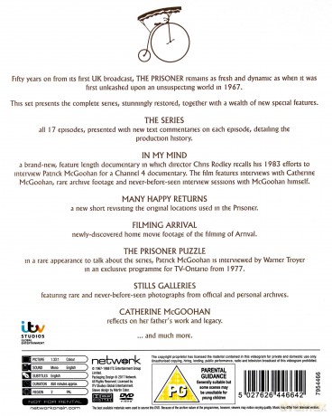 The Prisoner: 50th Anniversary Edition [6DVD]