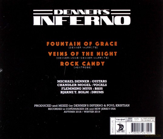 Denner's Inferno: Fountain Of Grace [CD]