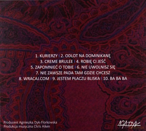 Aga Dyk: Odlot Na Dominikanę [CD]