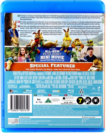 Peter Rabbit (Piotruś Królik) [Blu-Ray]