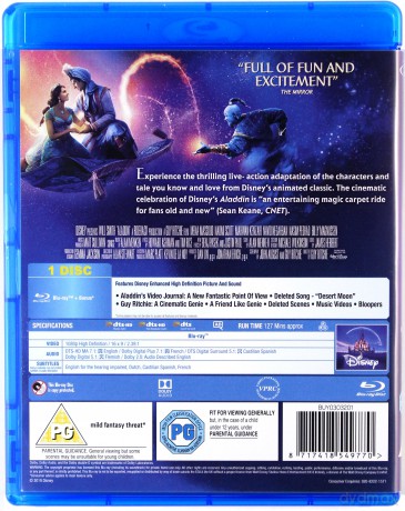 Aladdin (Disney) [Blu-Ray]