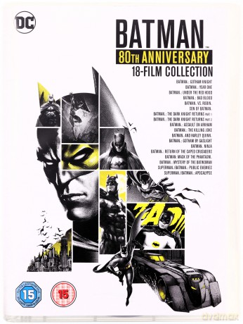 Batman 8Oth Anniversay Collection [18DVD]