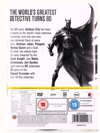 Batman 8Oth Anniversay Collection [18DVD]