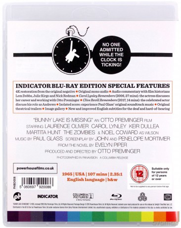 Bunny Lake Is Missing (Bunny Lake Zaginęła) [Blu-Ray]