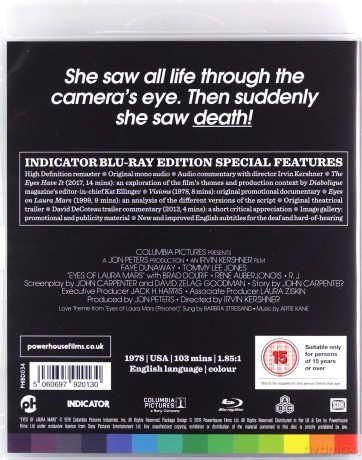Eyes Of Laura Mars (Oczy Laury Mars) [Blu-Ray]