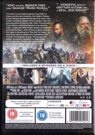 Knightfall Season 2 (Templariusze) [2DVD]