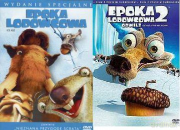 Epoka lodowcowa / Epoka lodowcowa 2: Odwilż pakiet [2DVD]