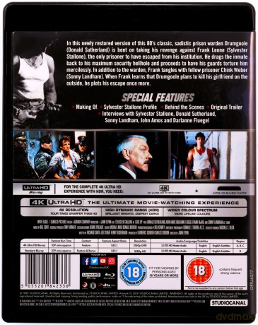 Lock Up (Osadzony) [Blu-Ray 4K]+[Blu-Ray]