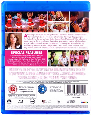Mean Girls (Wredne dziewczyny) [Blu-Ray]