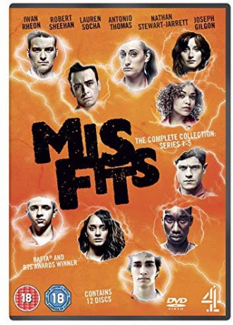 Misfits: Season 1-5 (Wyklęci) [12DVD]