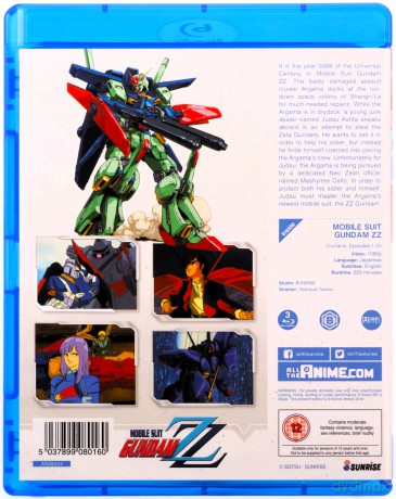 Mobile Suit Gundam ZZ - Part 1 [3xBlu-Ray]