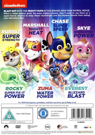 Paw Patrol: Mighty Pups (Psi patrol) [DVD]