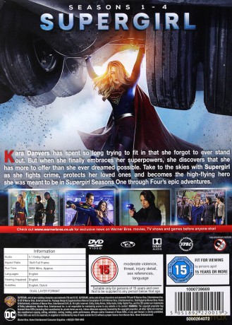 Supergirl Season 1-4 [DVD]