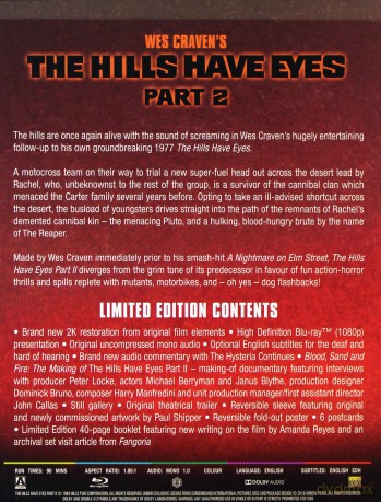 The Hills Have Eyes Part 2 (Limited) (Wzgórza mają oczy 2) [Blu-Ray]